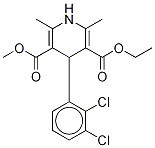 RAC FELODIPINE-D3 结构式