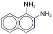 1,2-Diaminonaphthalene Hemisulfate 结构式