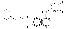 Gefitinib O-Methyl-D3 结构式