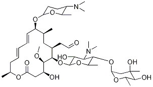 螺旋霉素I-D3 结构式