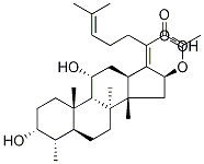 夫西地酸-D6 结构式