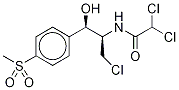 Florfenicol Chloro Analogue 结构式