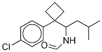 N-Formyl N,N-Didesmethyl Sibutramine-d6 结构式