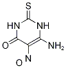 6-Amino-5-nitroso-2-thiouracil-13C,15N 结构式