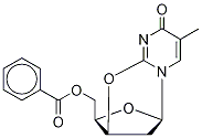 5'-O-Benzoyl-2,3'-anhydrothymidine-d3 结构式