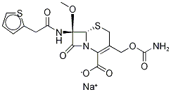 Cefoxitin-d3 Sodium Salt 结构式