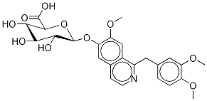 6-Demethyl Papaverine β-D-Glucuronide 结构式