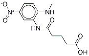 Glutaric Acid-2-methylamino-5-nitromonoanilide-d3 结构式