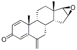 16Α, 17Α-环氧依西美坦 结构式
