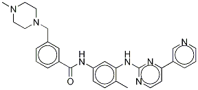 Imatinib Meta-methyl-piperazine Impurity-d3 结构式