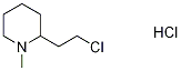 2-(2-Chloroethyl)-1-Methylpiperidine-d3 Hydrochloride 结构式