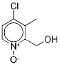 4-Chloro-3-Methyl-2-pyridineMethanol 1-Oxide 结构式