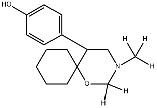 O-DesMethyl Venlafaxine Cyclic IMpurity-d5 结构式