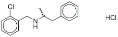 rac Clobenzorex-d6 Hydrochloride 结构式