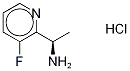 (R)-1-(3-Fluororopyridin-2-yl)ethylaMine-d3 Hydrochloride 结构式
