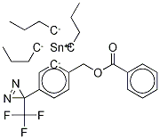 4'-(3-TrifluoroMethyl-3H-diazirin-3-yl)-2'-tributylstannylbenzyl Benzoate 结构式