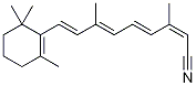 all-trans-Retinonitrile-14,15-13C2 结构式