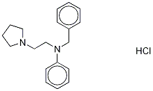 Histapyrrodine-d5 Hydrochloride 结构式