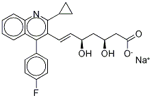 Pitavastatin-d5 SodiuM Salt 结构式