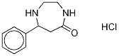 7-Phenyl-1,4-diazepan-5-one-d4 Hydrochloride 结构式