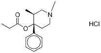 α-Prodine-d5 Hydrochloride 结构式