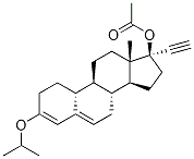 Norethindrone Acetate 3-Isopropylenol Ether 结构式