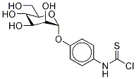 p-(ChlorothioforMaMido)phenyl α-D-Mannopyranoside 结构式