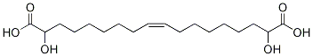 cis-2,17-Dihydroxy-9-octadecenedioic 结构式