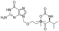 N-T-BOC-VALACYCLOVIR-D4 结构式