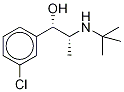 RAC ERYTHRO DIHYDROBUPROPION-D9 结构式