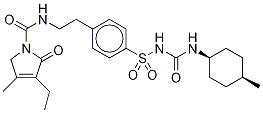 Glimepiride-D5 结构式