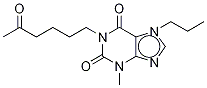 Propentofylline-d6 结构式