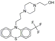 Fluphenazine-d8 Dihydrochloride 结构式