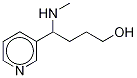 4-[N-(Methyl-d3)amino]-4-(3-pyridyl)butane-1-ol 结构式