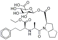 Ramipril-d5 Acyl--D-glucuronide 结构式