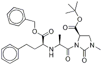 Imidaprilat Benzyl Ester, (Carbonylimidazolidine)tert-butyl Ester-d3 结构式