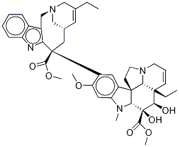 Deacetyl Vinorelbine-d3 结构式