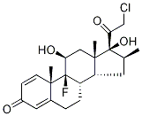 Clobetasol-d5 结构式