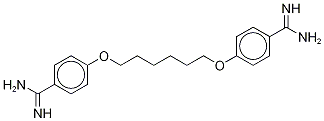 HEXAMIDINE-D12 DIHYDROCHLORIDE 结构式