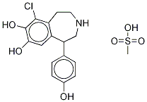 Fenoldopam-d4 Mesylate 结构式