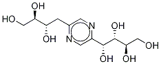 2,5-Deoxyfructosazine-13C4 结构式