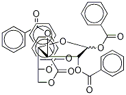 1,2,3,5,6-Penta-O-benzoyl-α,β-galactofuranose 结构式