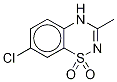 Diazoxide-15N,13C2 结构式