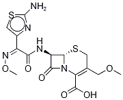 头孢泊肟酸-D3 结构式