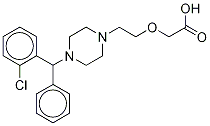 Cetirizine 2-Chloro IMpurity Dihydrochloride 结构式