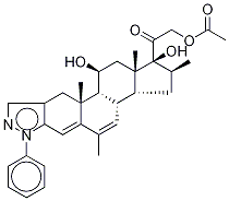 Cortivazol-d5 结构式