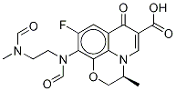 N,N'-Desethylene-N,N'-diforMyl Levofloxacin-d3 结构式