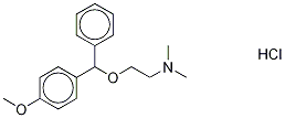 MedrylaMine-d5 Hydrochloride 结构式