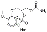 MethocarbaMol-O-sulfate-d5 SodiuM Salt 结构式