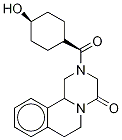 cis-Hydroxy Praziquantel-d5 结构式